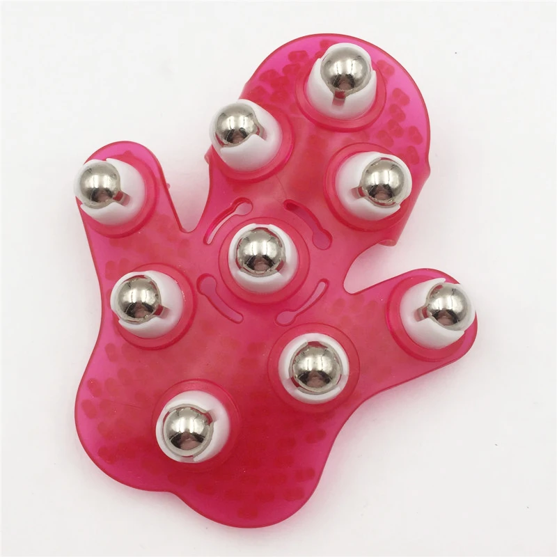 Plastic massager qlove full body massage gloves