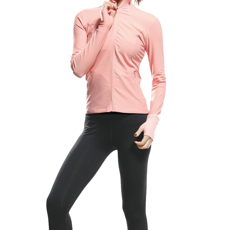 Gym Wear Fitness Yoga Jaket Running Sport For Women And Ladies