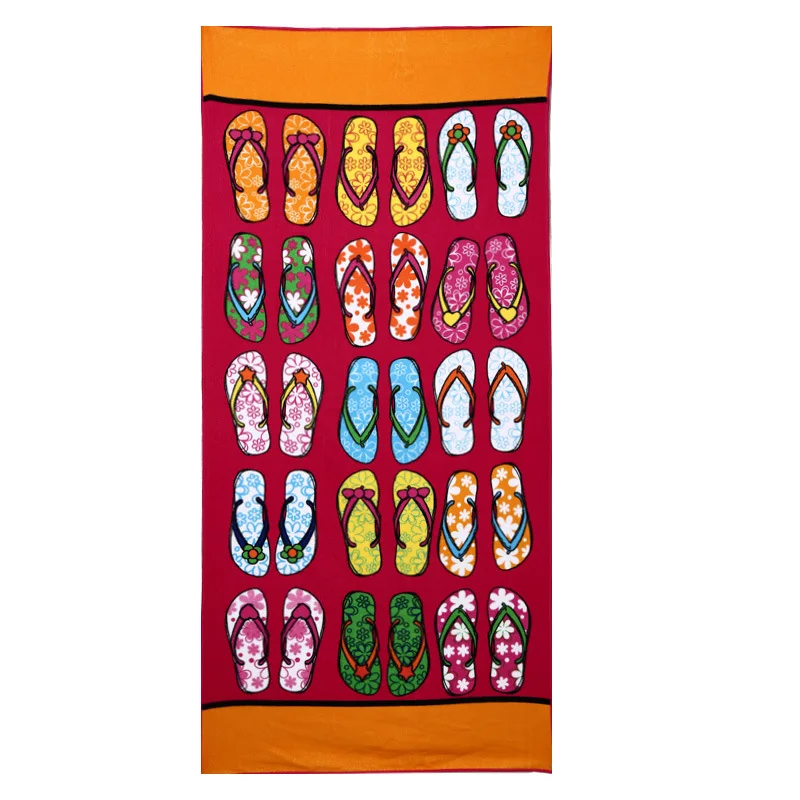 
Wholesale digital printed microfiber fitness sports beach towel 