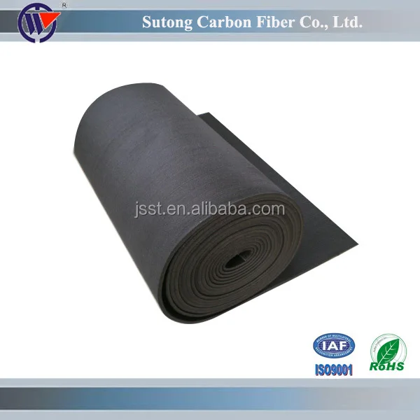 Bulk commercial activated carbon fiber felt pellet for benzene removal