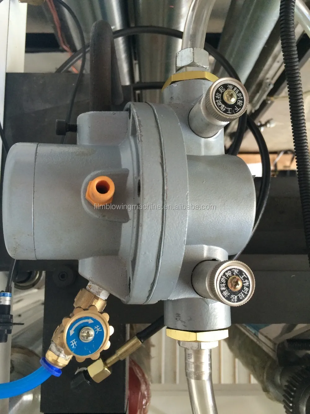 China automatic small plastic film 2 color printing machine for woven bag