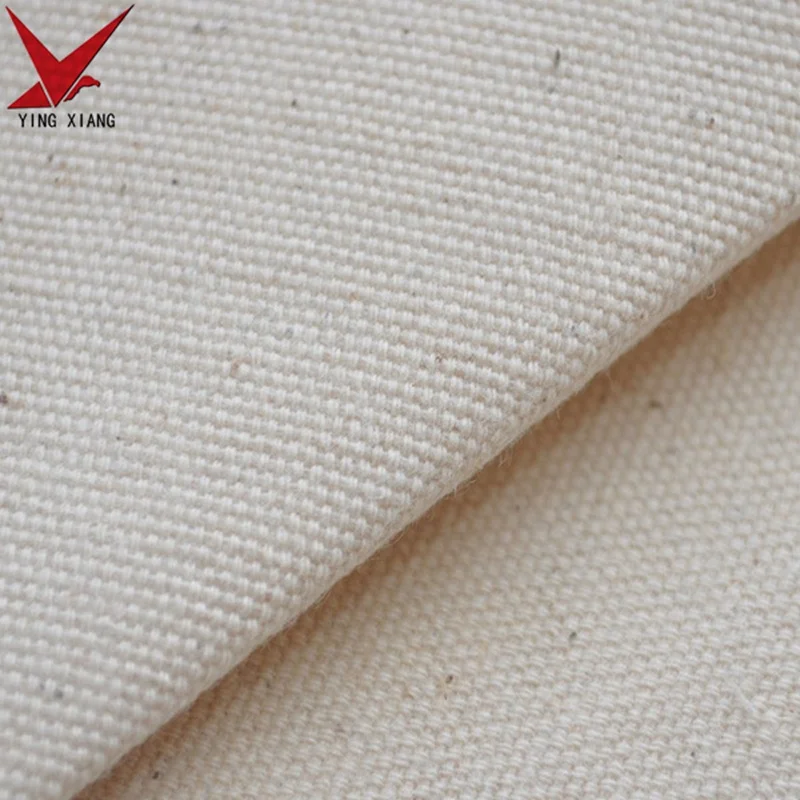 Customization Strong durable cotton recycled canvas fabric to make bags for bag sofa