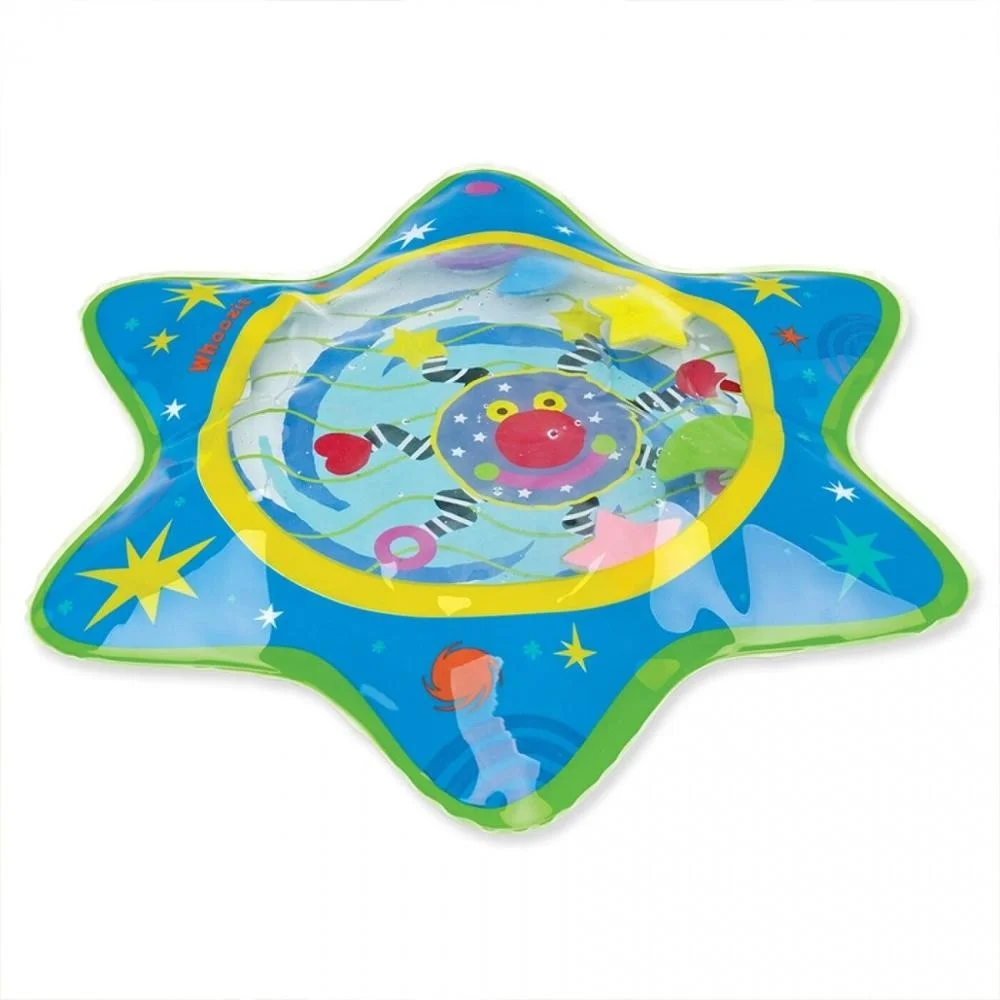 LC поощрит животик время с 6 веселыми плавающими морскими друзьями, игровой коврик для малышей, младенцев, похлопывайте и играйте в водный коврик