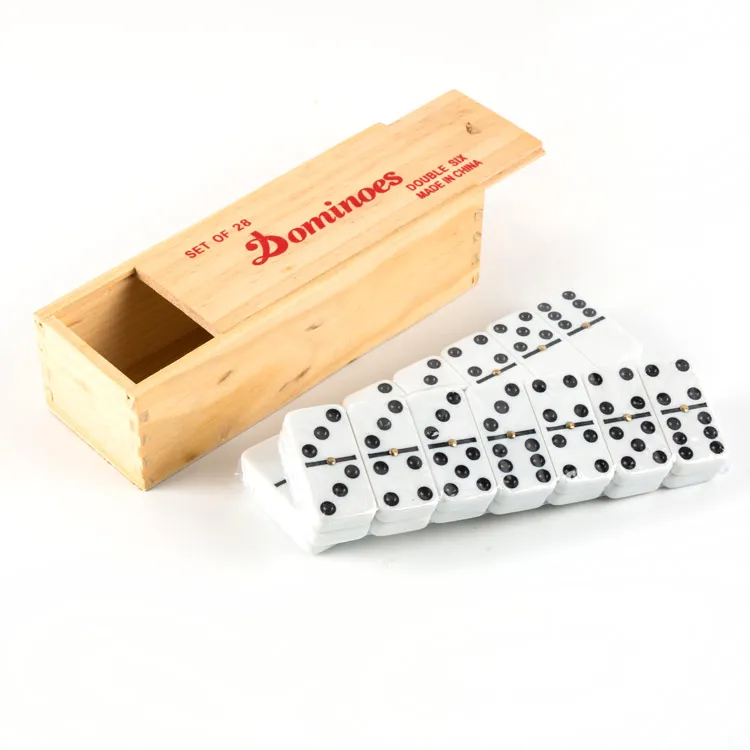 Domino Games Manufacturers Acrylic Domino Set For Kids Games
