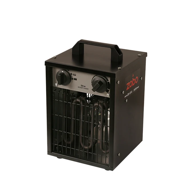 Hot Selling 2KW Industrial Portable Small Fan Heater Use In Greenhouse