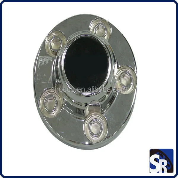 CHROME WHEEL COVERS CENTER HUB CAPS