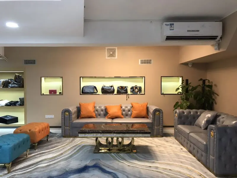 Italy home furniture leather sofa/living room furniture 3 seat chesterfield  sofa set