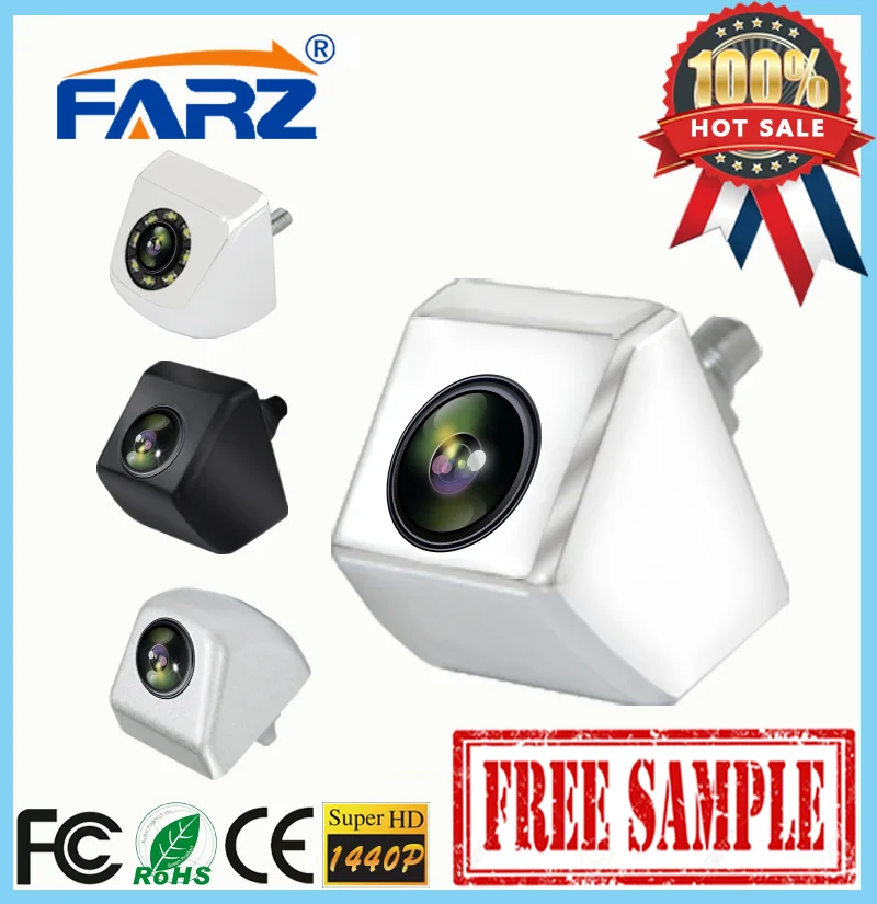 Car Front Camera Left and Right Side Reversing Fit Sony CCD Rear View Night Vision