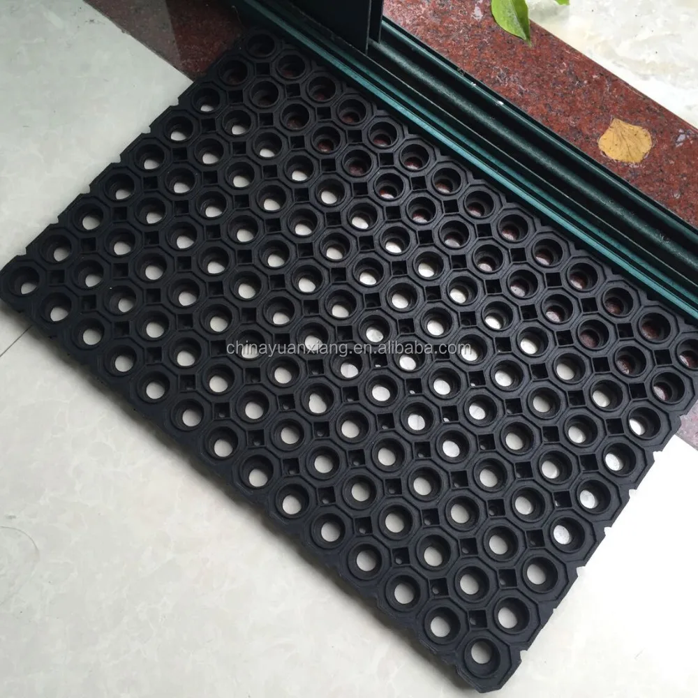 Wholesale Water Rain Drainage Honeycomb Rubber Mat