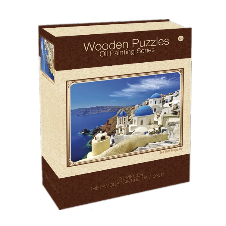 
Custom Wooden Block Puzzle Jigsaw 1000 Pieces from ShenZhen China 
