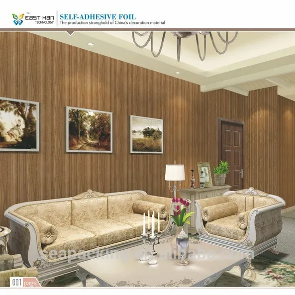 Из натурального дерева 3d виниловые самоклеящиеся обои для украшения дома