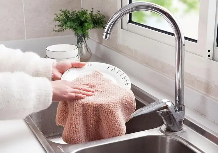 
Wholesale kitchen wipe microfiber cleaning cloth dish cloth super absorbent cleaning cloth 