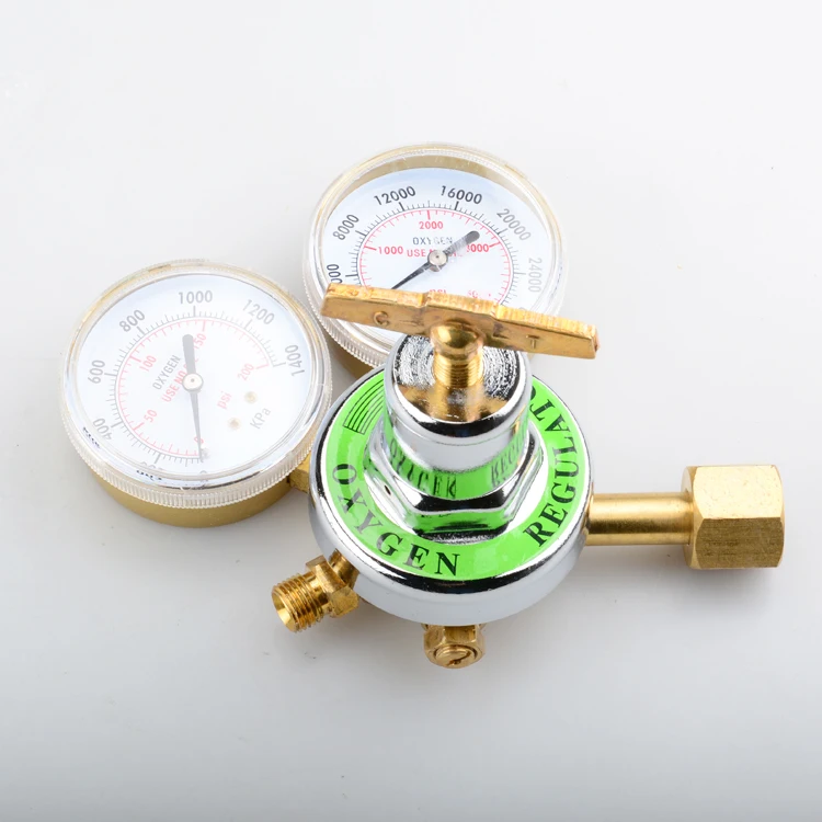 Reliable and cheap oxygen pressure regulator