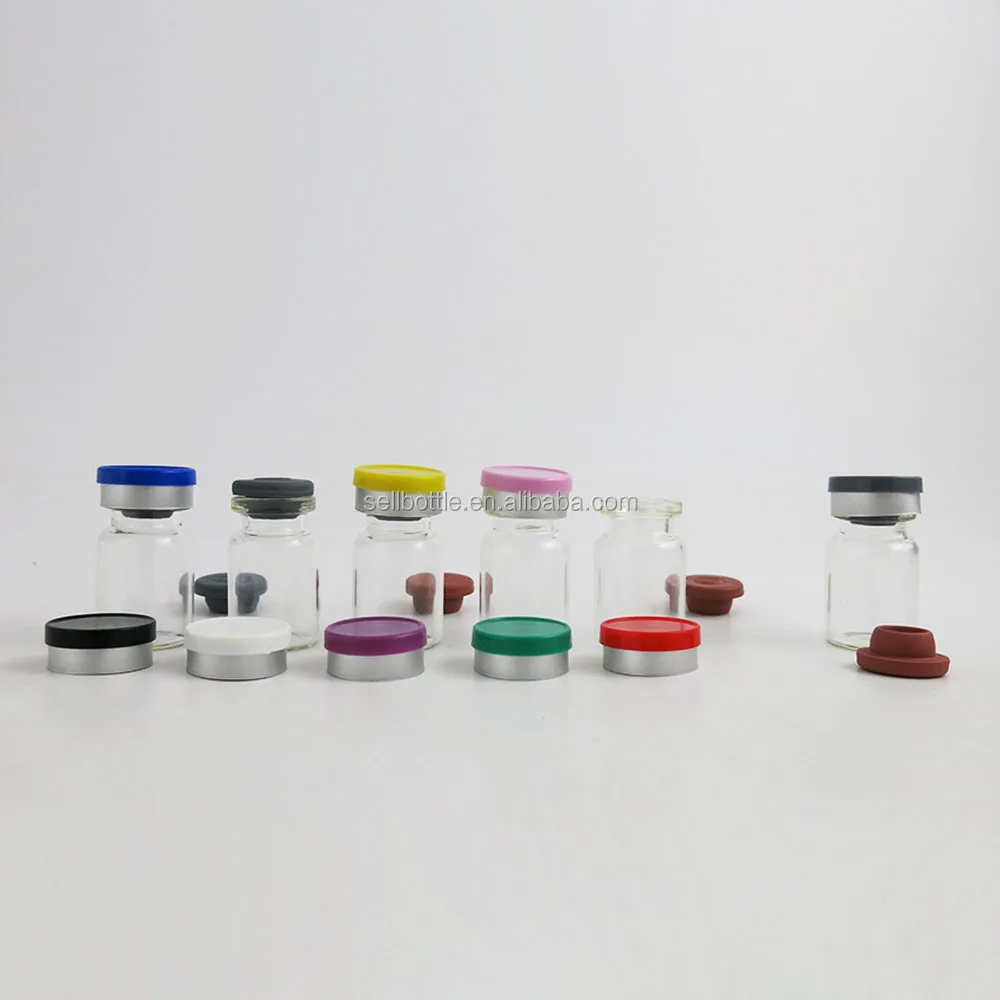 Small Pharmaceutical 6ML Clear Glass Vials injection Medicine Glass Bottle