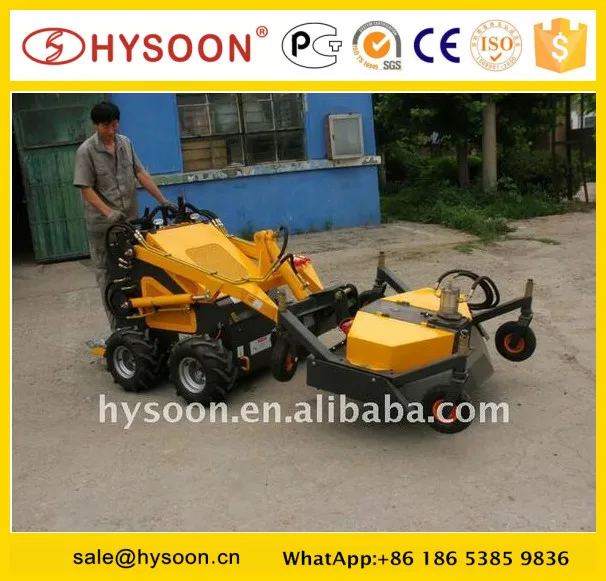 mini skid steer riding lawn mower tractor for sale