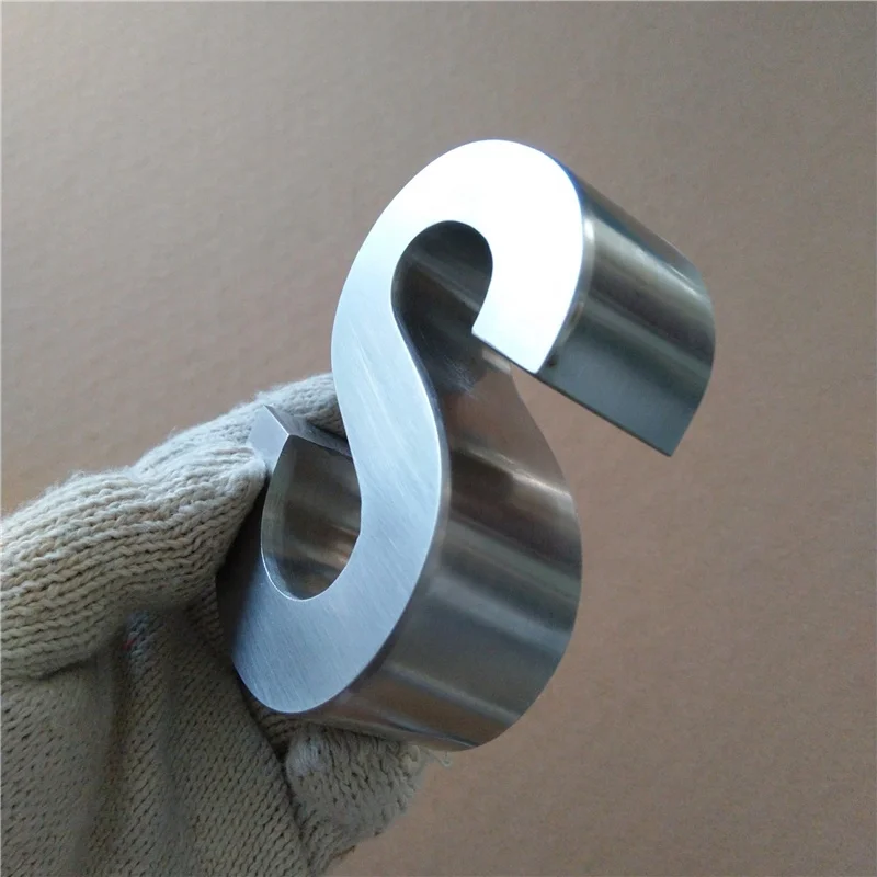 Custom 3D stainless steel letter signage office store wall sign alphabet letters