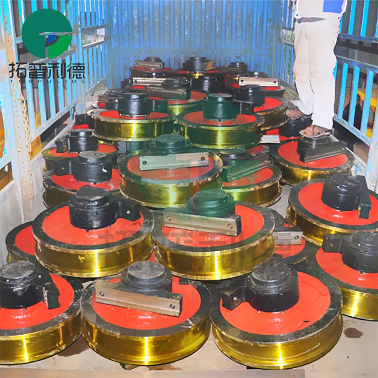 Crane Trolley Steel Rail Moving Wheel