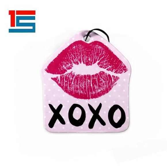 
Custom Fruit Fragrance Car Air Freshener Perfumed Card with Logo Printing 