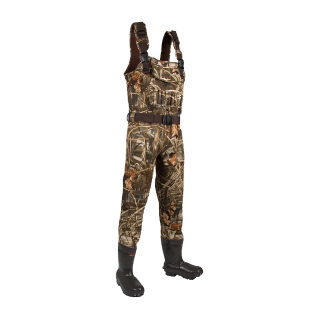 Брендовые мужские 5 мм Dura-стрейч неопреновый болотные сапоги Max-4 Охота до груди Bootfoot рыбалка куликов