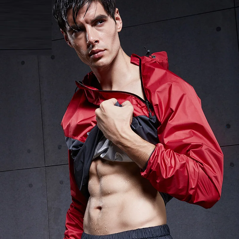 Private Label Sweat Exercise Fitness Suit High Quality Slimming Suit Sauna Suit