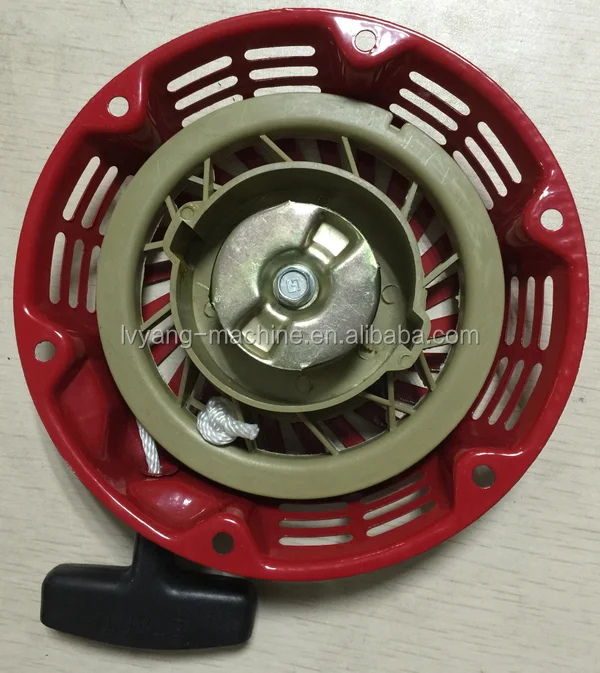 Generator spare parts recoil starter for 168F gasoline engine