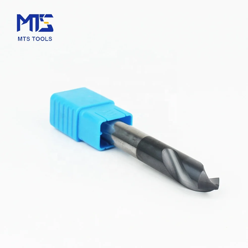 
carbide spotting drill with 90 degree point angle diameter 6mm 