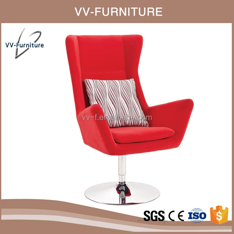 high fabric comfortable modern living room accent chair