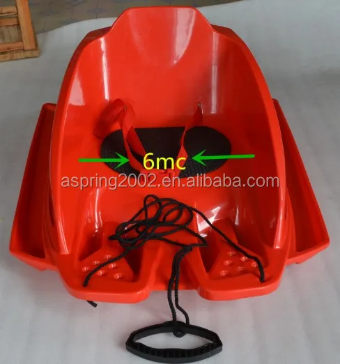 New Winter Sport Snow Baby mini Toboggan Sled, Kids Outdoor Fun Sports Sledding Child-Sized Toboggan