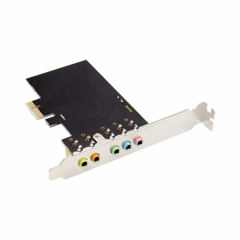 SUNWEIT PCI Express x1 PCI-E 5.1ch CMI8738 Chipset Audio Digital Sound Card  pcie sound card 5.1