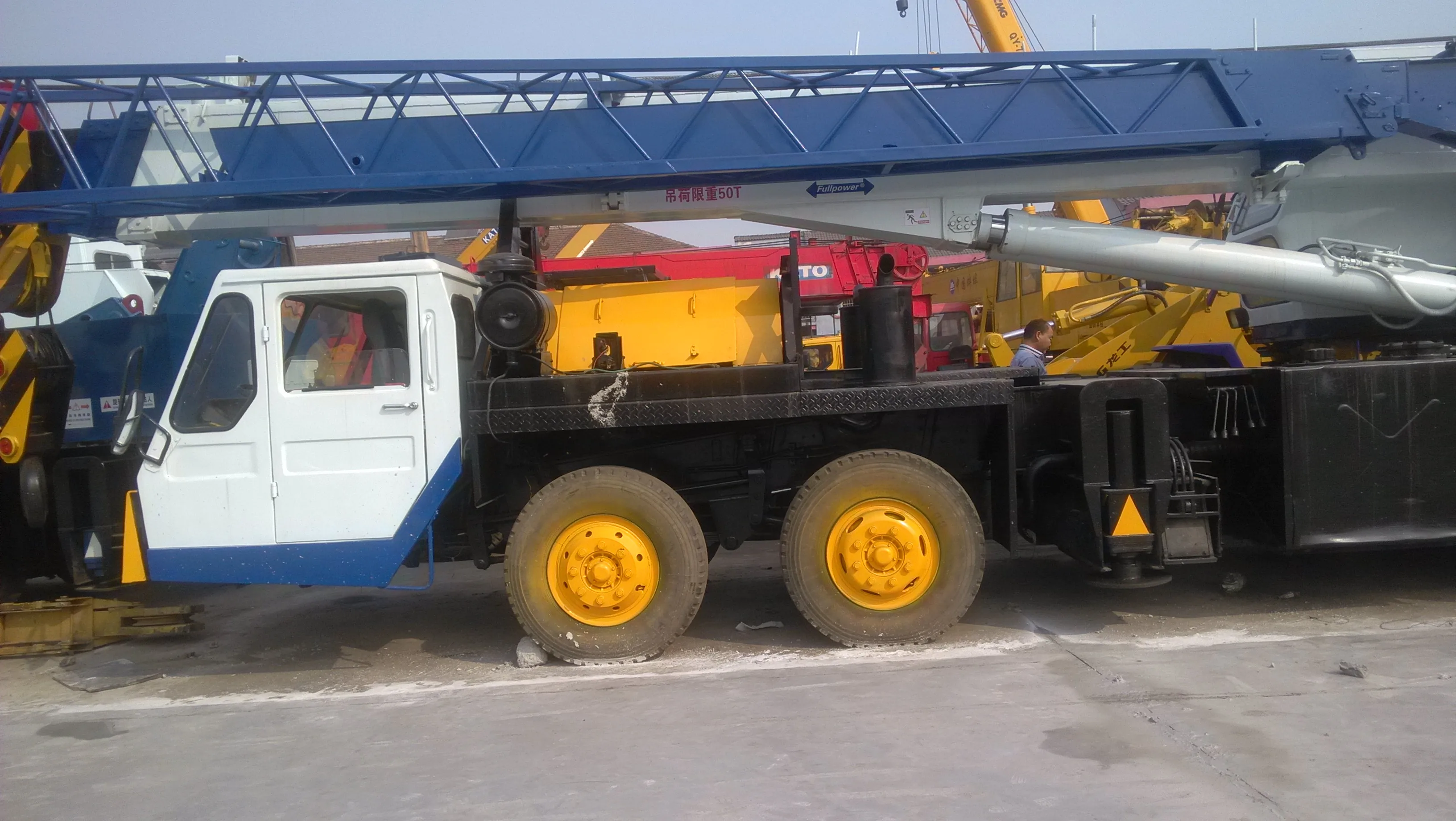 Used High Quality Good Condition  Original TADANO 50tons Used truck Crane For Sale