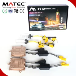 Quick start super bright AC 55W hid kit 6000K white H1 H3 880 H7 H11 9005 9006 5202 9012 hi/lo H4-3 H13-3 xenon headlight