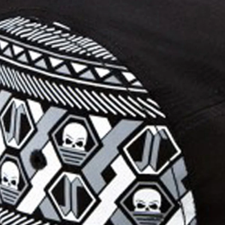 Black 5 panel hat custom your pattern 5 panel cap