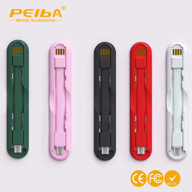 
Christmas gift best item 2 in 1 cable key multifunction usb charger 