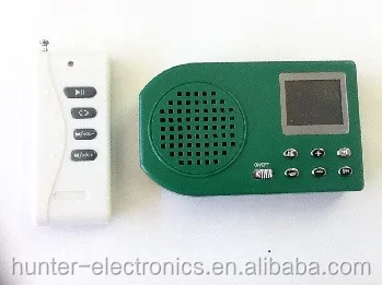 mp3 bird caller with remote control