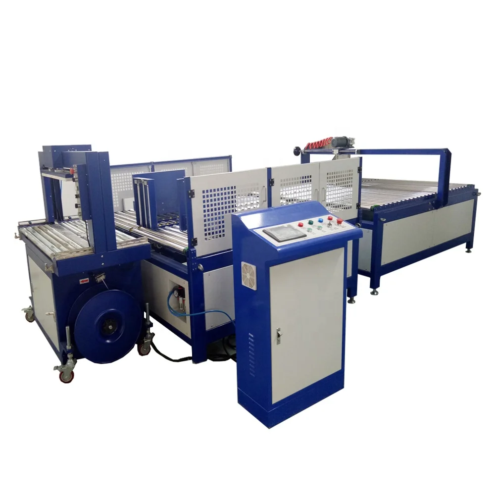 Best Seller Automatic  Corrugated box Strapping Tying Machine PP Belt Manufacturing Machinery