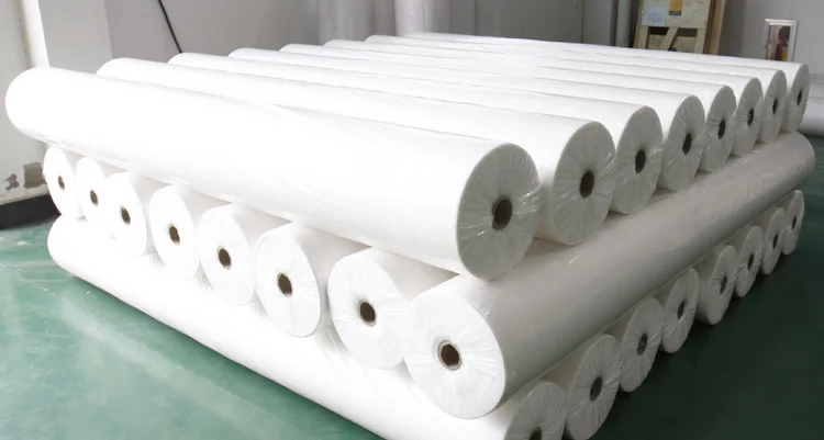 Nonwoven Disposable white Overalls/ 100% Polypropylene Fabric for Home Textile, Hospital, Agriculture, Bag