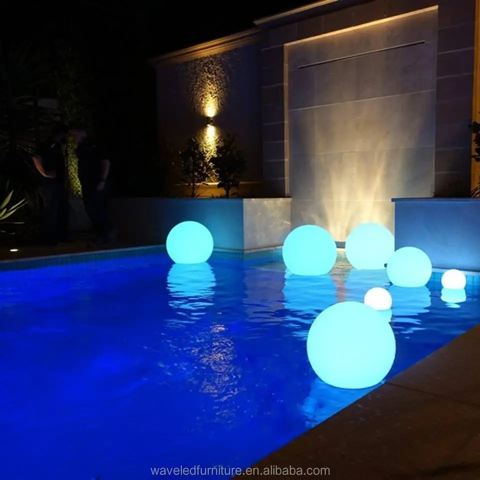 decoration light ball Waterproof floating led swimming pool wedding light ball