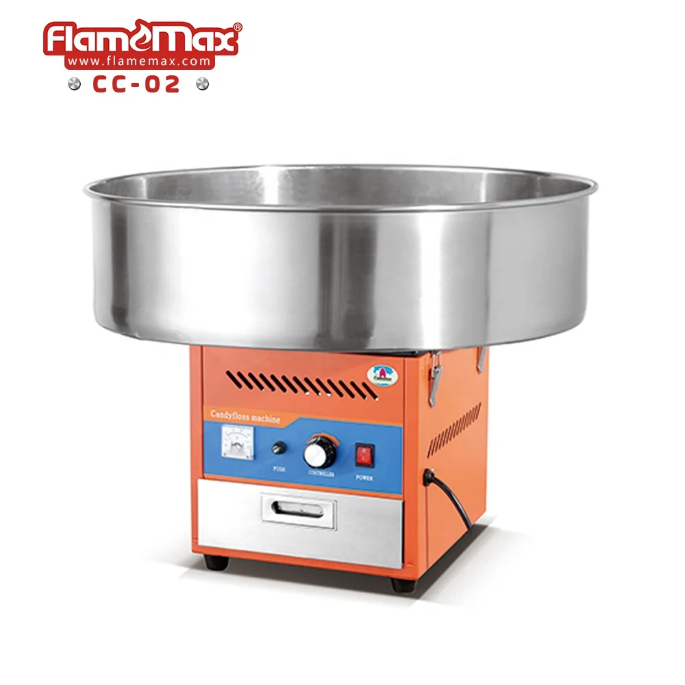  High quality Stainless steel automatic cotton candy floss machine with factory