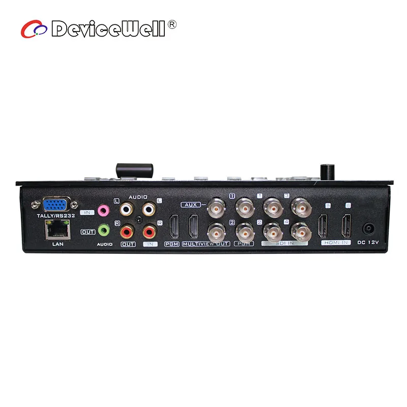 Популярный товар HDS7106, оборудование для ТВ вещания, 6-канальный портативный SDI-переключатель видео в реальном времени