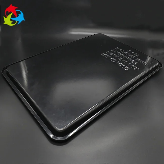 Existed Mold Black ABS Plastic Rabbit Bird Cage Trays