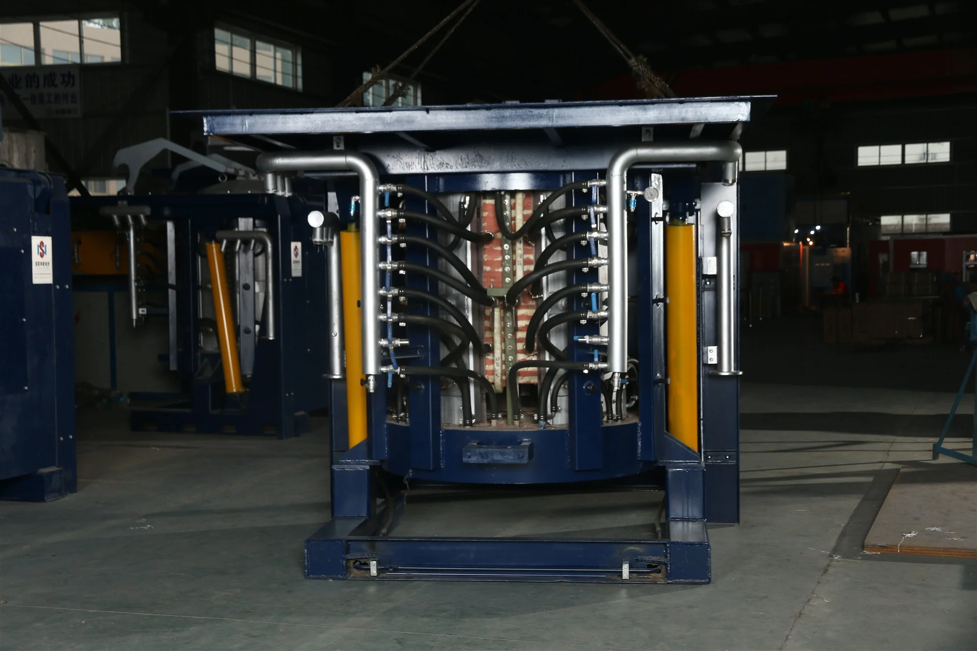 Steel shell melting industrial furnace price buy frorm Luoyang Shennai manufacturer