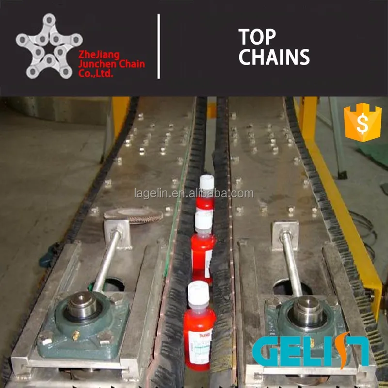 
G4 Vertical Lifting Clamp Conveyor chains for Bottles/snap-on side flexing chain gripper 