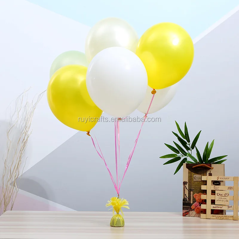 Wedding Party Decoration Candy Colorful Foil Balloon Weight