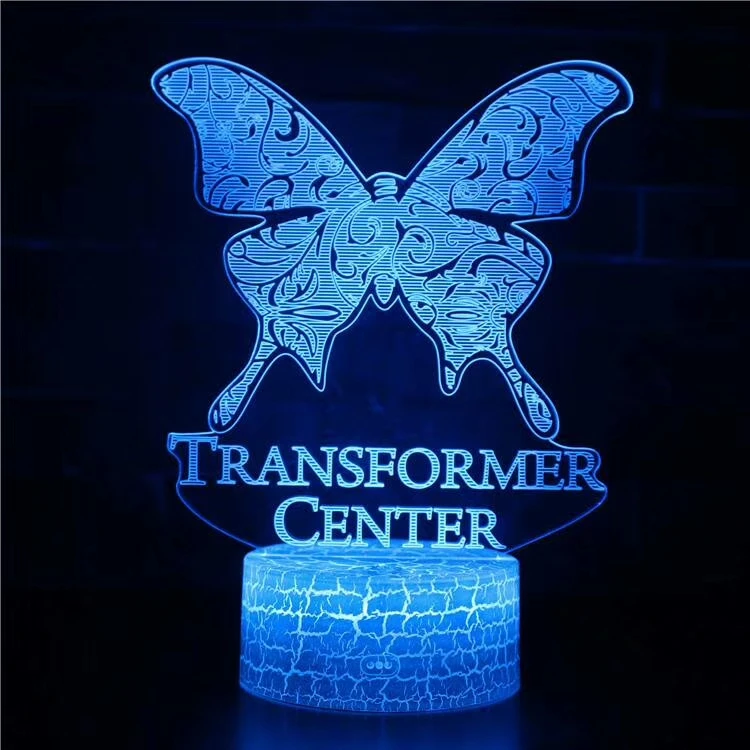 Game Logo 3D LED Lamp Light RGB Changeable Mood Lamp 7 Colors Light Base Cool Night Light for Birthday Holiday Gift