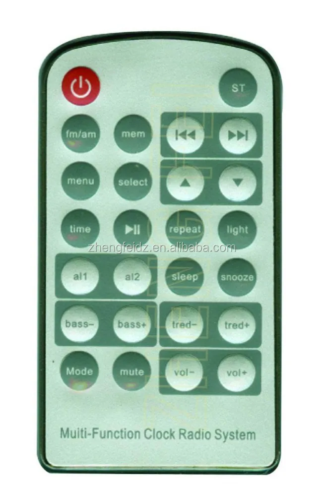 waterproof universal tv remote control jackson 10 in 1 TV/VCR/SAT/VCD/DVD/CD/CABLE/AMP CR2025