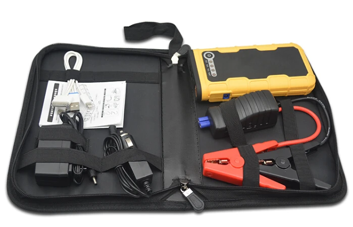 Портативный автомобильный стартер CARKU 600 А, внешний аккумулятор в наличии для зарядки мобильного телефона со светодиодной подсветкой, минимальный заказ 50 шт.