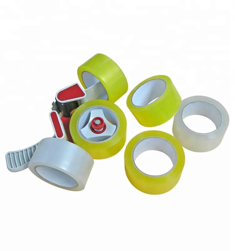 
Single Adhesive Carton Sealing Tape 48 mic Clear Packing Tape Bopp Acrylic Adhesive Tape 