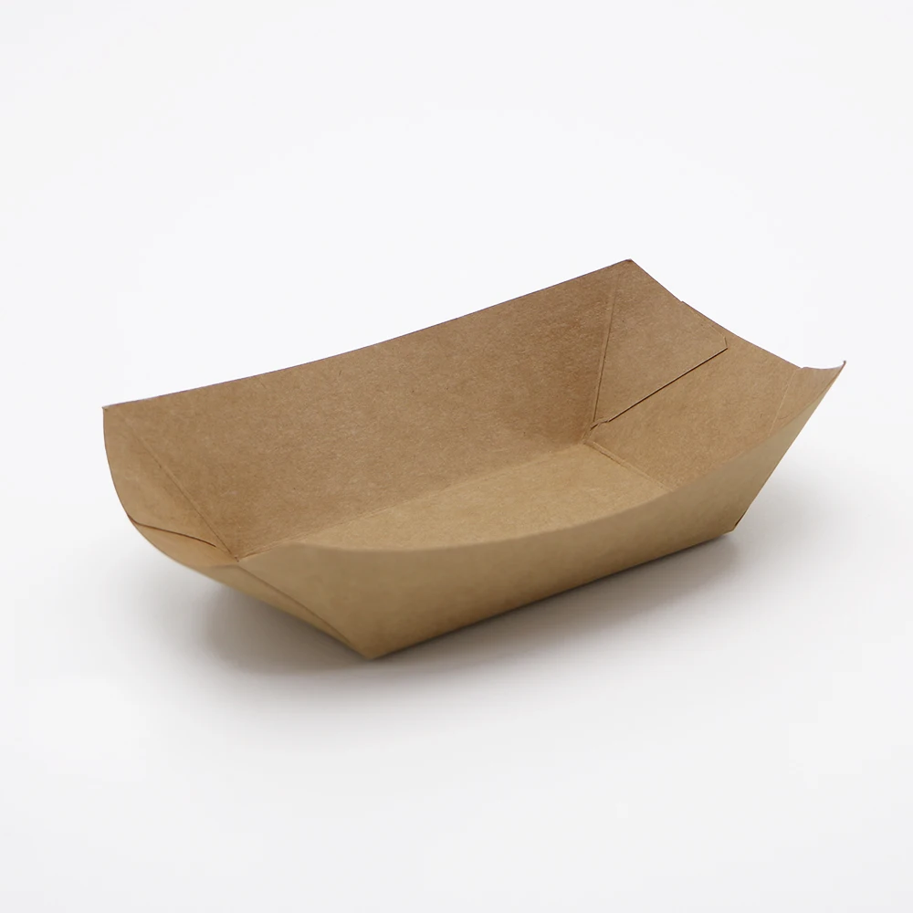 Biodegradable paper food trays for cake packaging