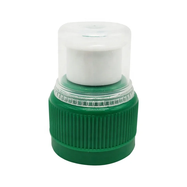 push pull cap  24/ 410 and 28 /410 double safety mineral water bottle cap