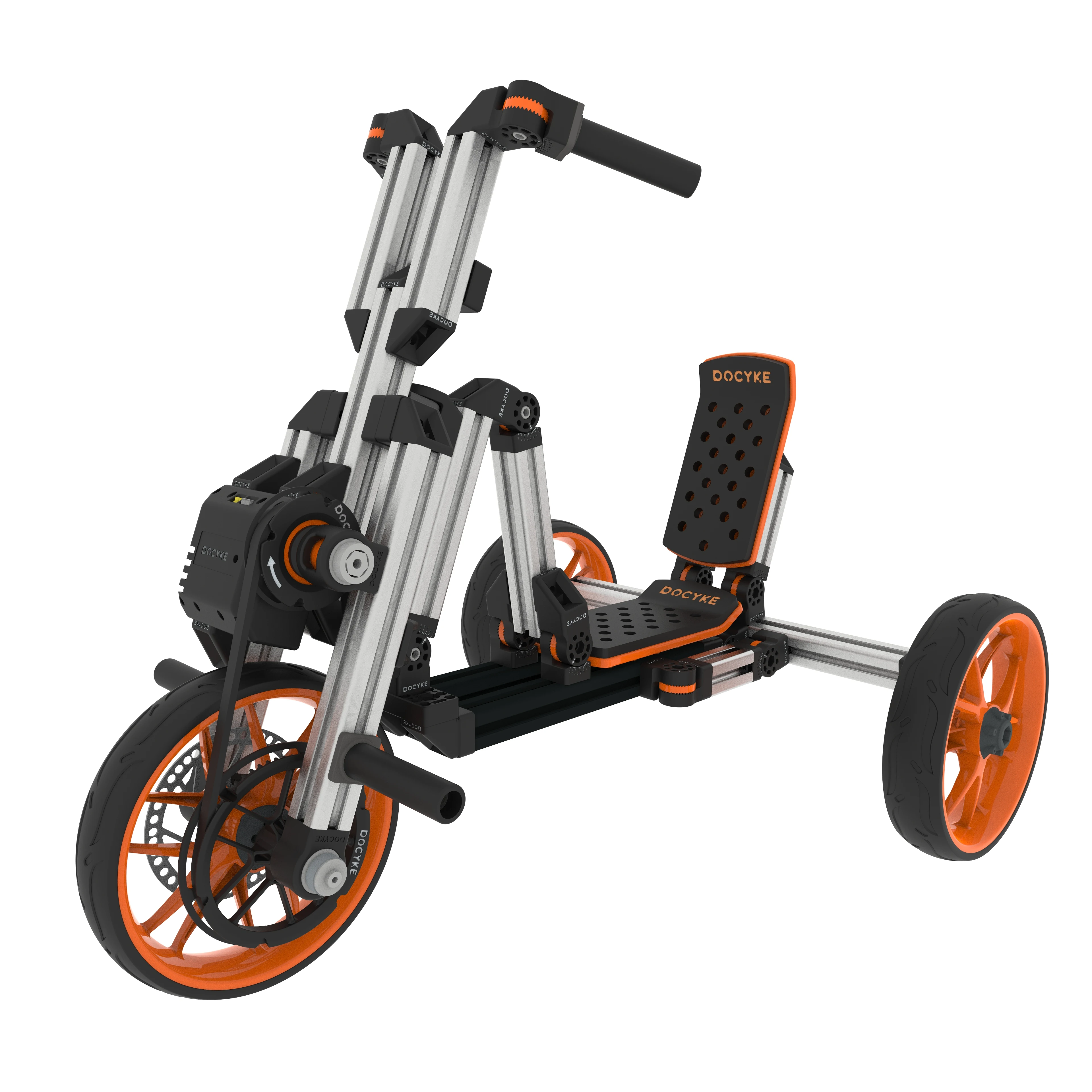 Docyke Electric kart KIT Rides creative toy 2/3 wheel kids bicycle DIY bicycle toy